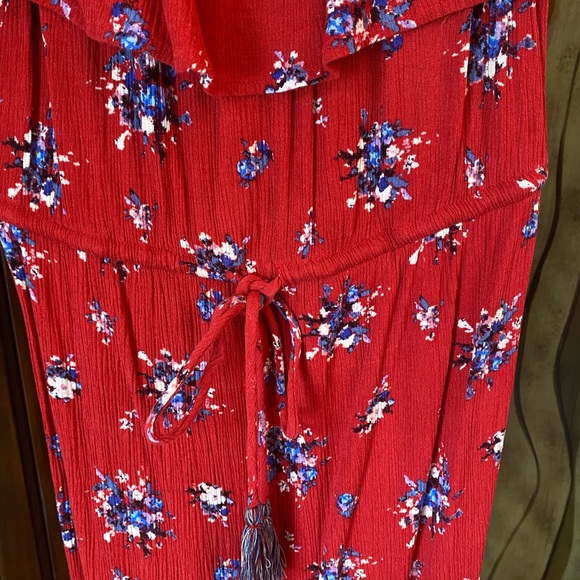 Knox Rose Women’s Red Boho Dress, size medium - Picture 4 of 5